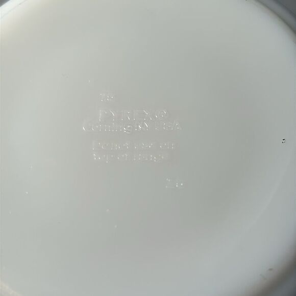 Vintage Pyrex #75 Butter Bowl Butterfly Gold Tub Dish No Lid Corning NY USA - Picture 4 of 8